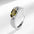 Wholesale  Light Luxury Style Open-ended Elegant Horse Eye Zircon Ring