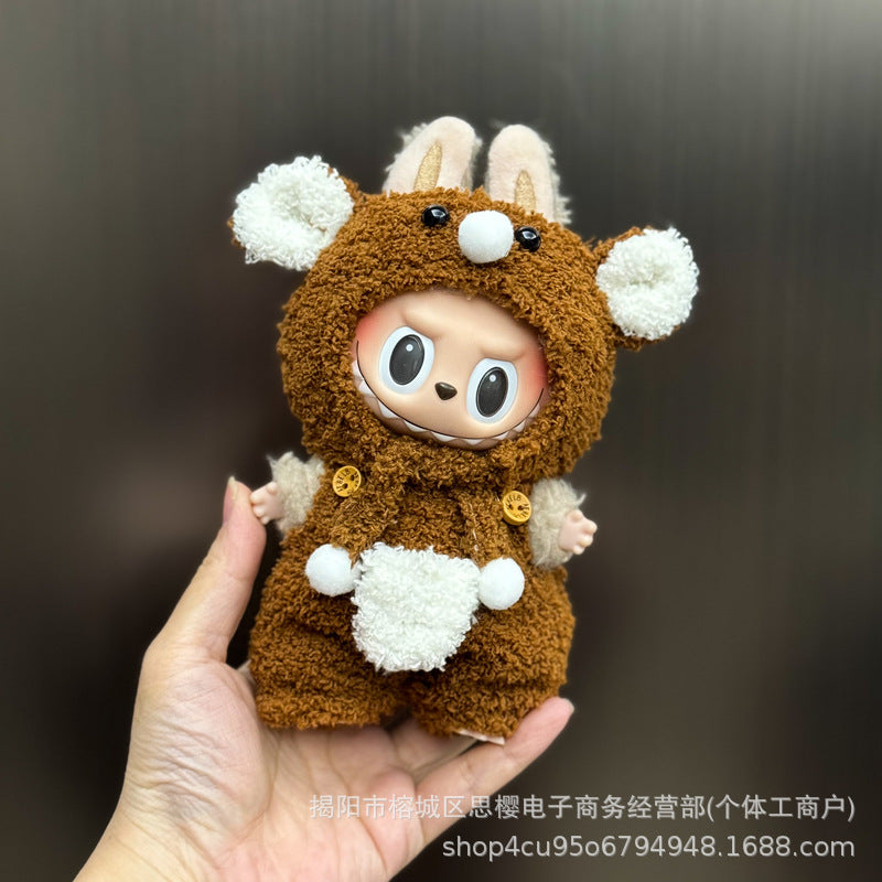 Wholesale Cute cartoon doll clothes set toy