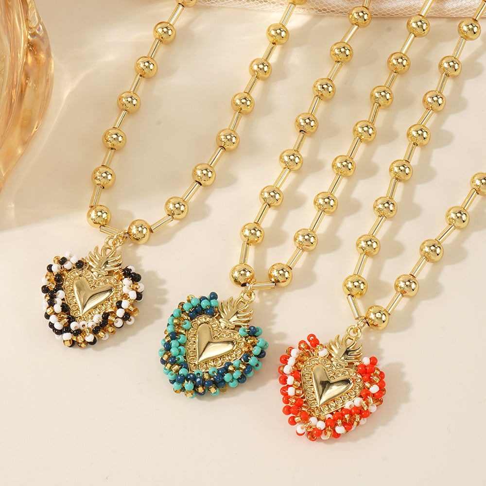 Wholesale  Heart Pendant Necklace