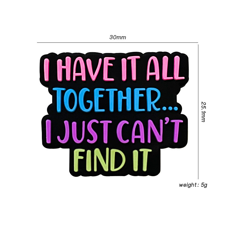 Wholesale 10pcs Silicone Beads Focal Beads DIY Beaded Pen Accessories ACC-BDS-WDX212