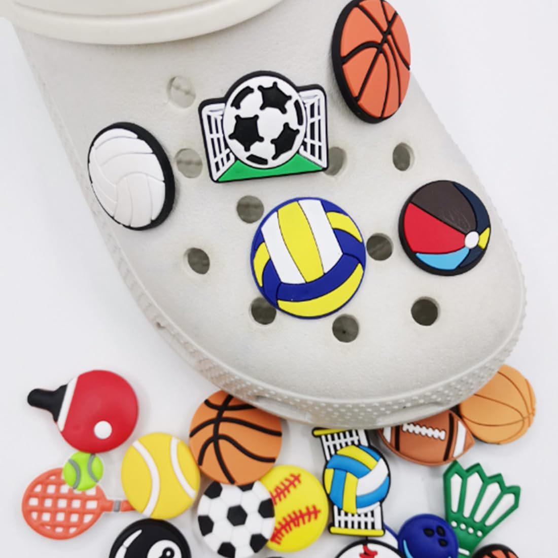 Wholesale 10pcs PVC Cave Shoes Accessories