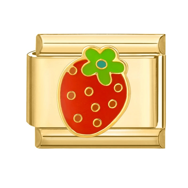 Großhandel italienisches Charmearmband 9mm DIY Spleißen süßer kreativer Anhänger Edelstahl komponierbares Armband