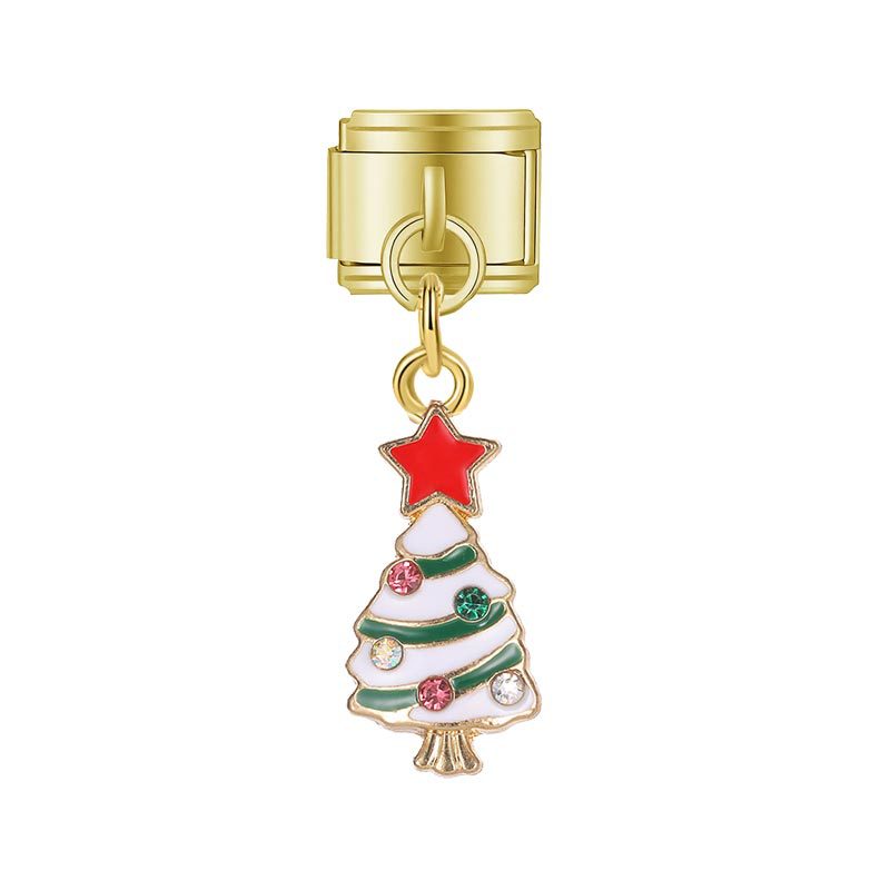 Wholesale Metal Electroplated Christmas DIY Bracelet Making Kit,  Craft Gift Accessory