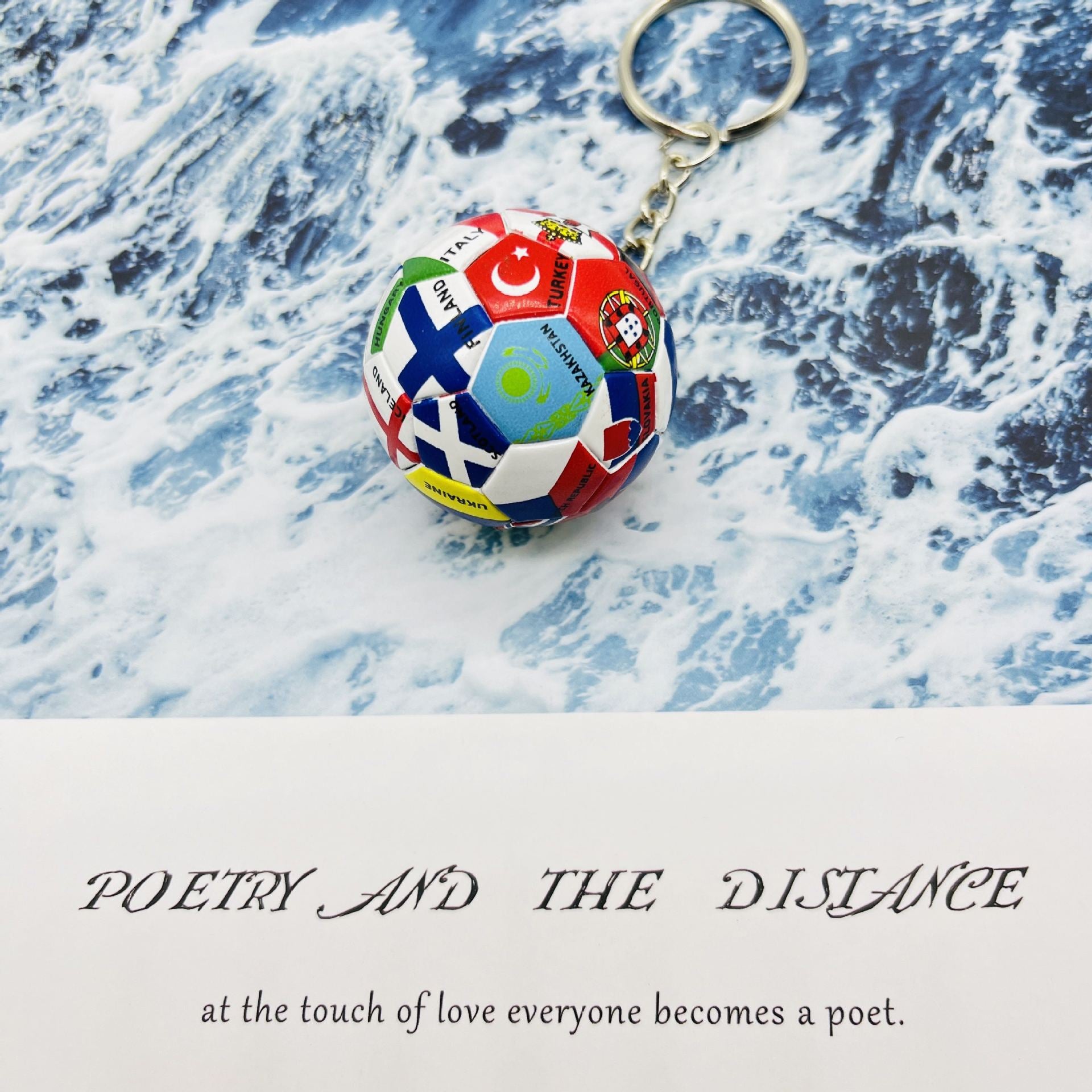 Wholesale Mini World Cup Football Keychain