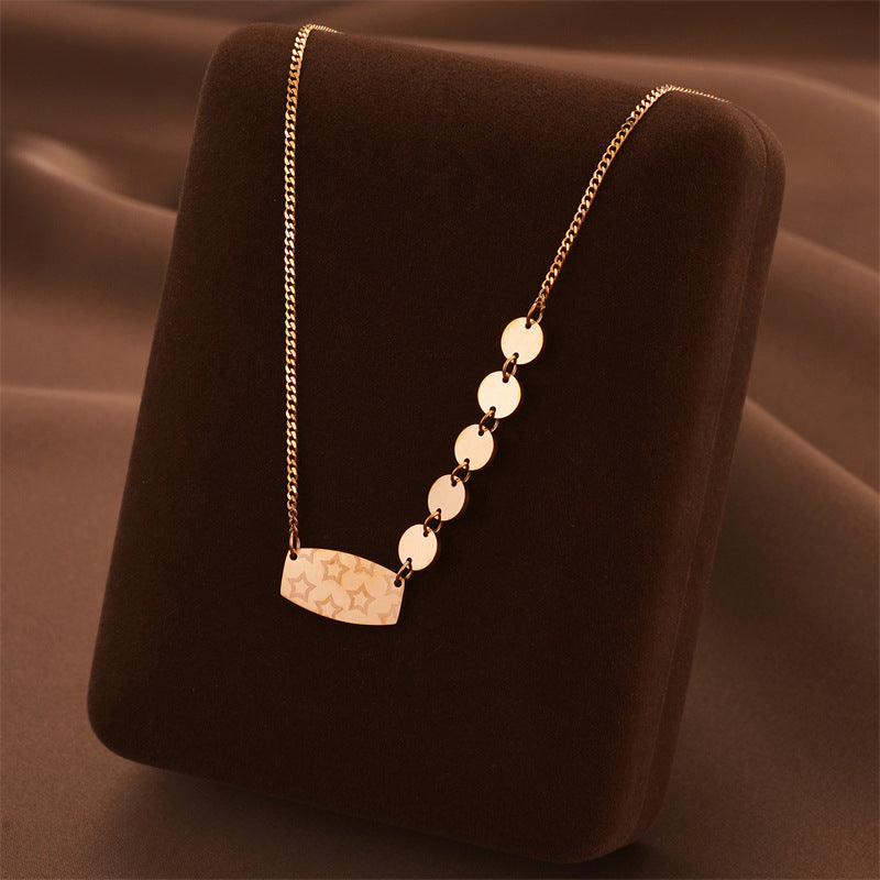 Wholesale Titanium Steel Necklace Women ACC-NE-Quanx008