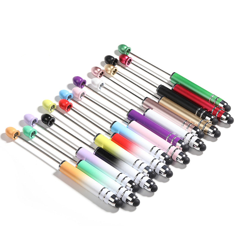 Wholesale Multifunctional 3 in 1 Touch Beadable Stylus Pen DIY Beaded Pen ACC-PN-CY009