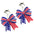 Wholesale American Independence Day fireworks acrylic earrings