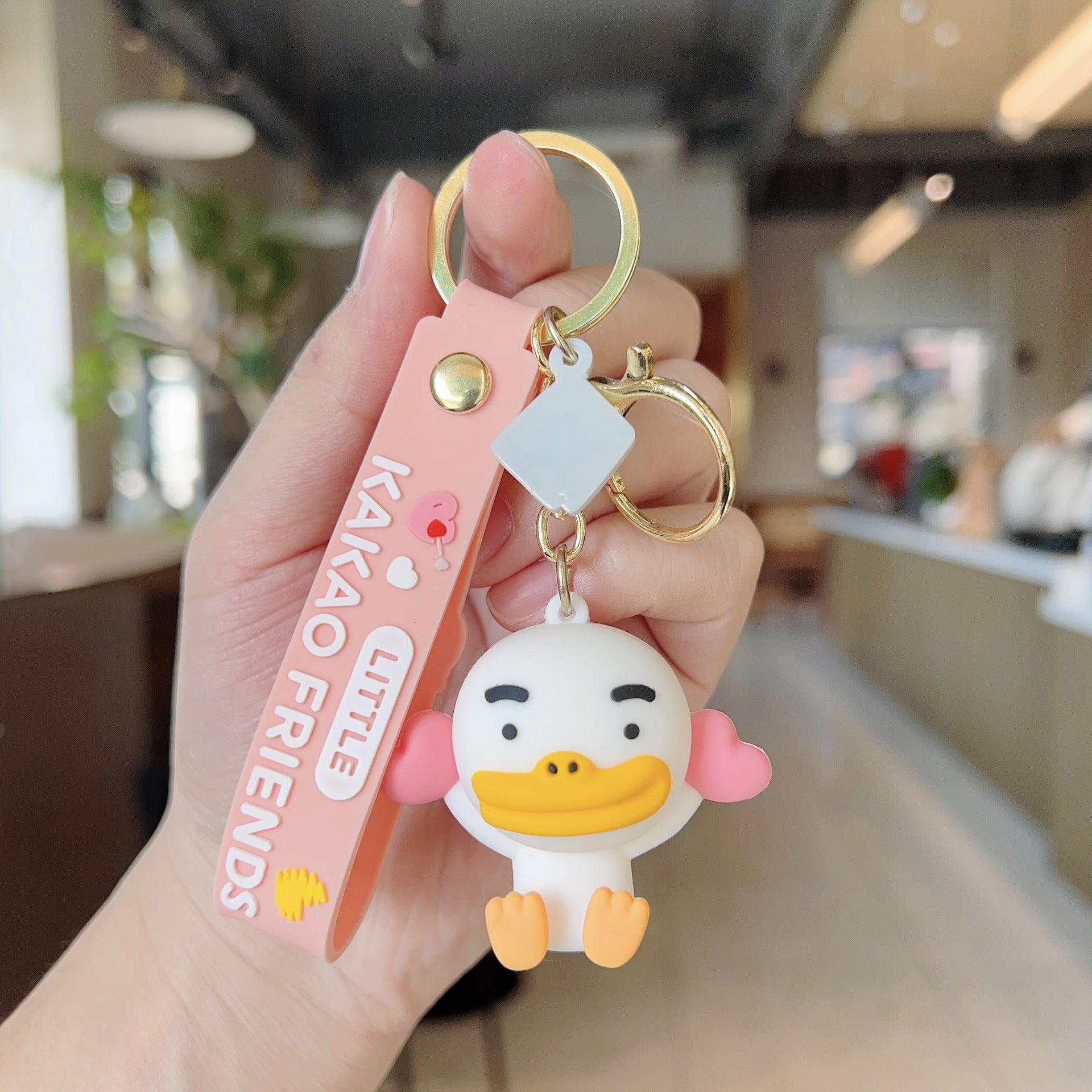 Wholesale Cartoon Cute PVC Keychain ACC-KC-WenChuan005