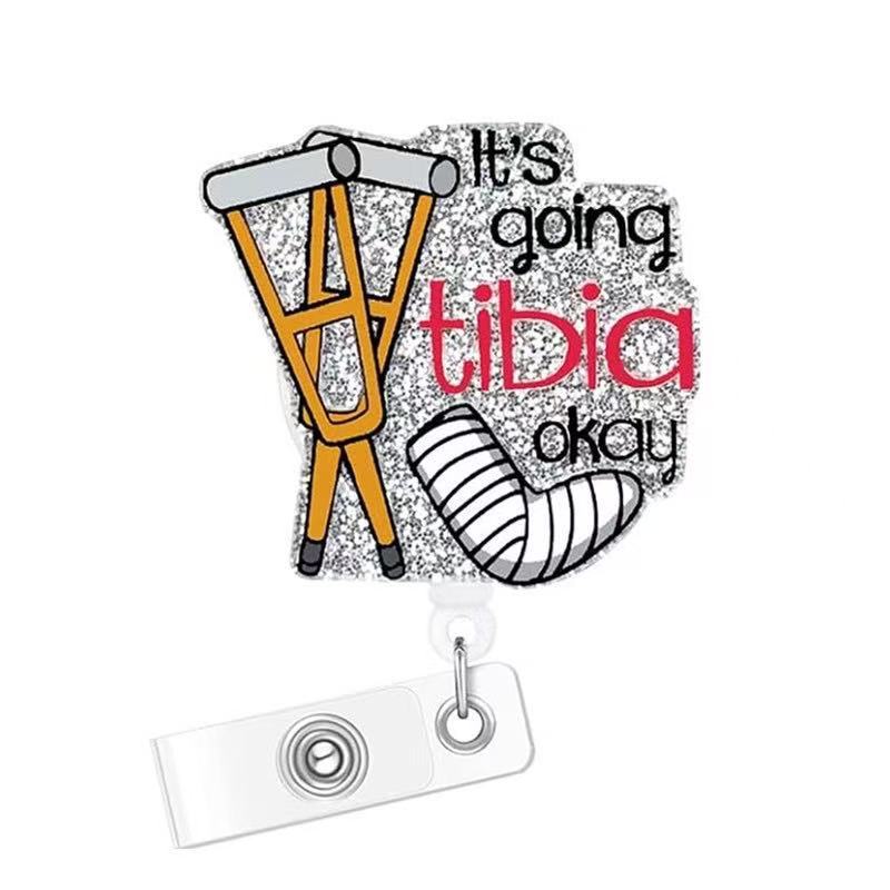 Wholesale acrylic badge scroll  Badge Reels