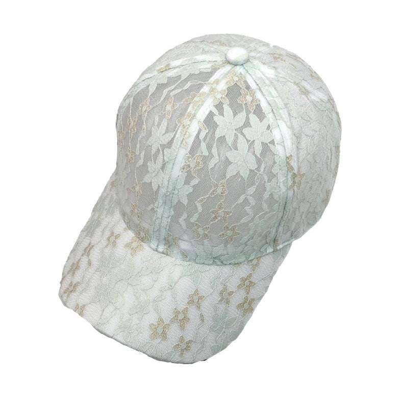 Wholesale Lace Baseball Cap Mesh Breathable Sunscreen Hat Baseball Cap