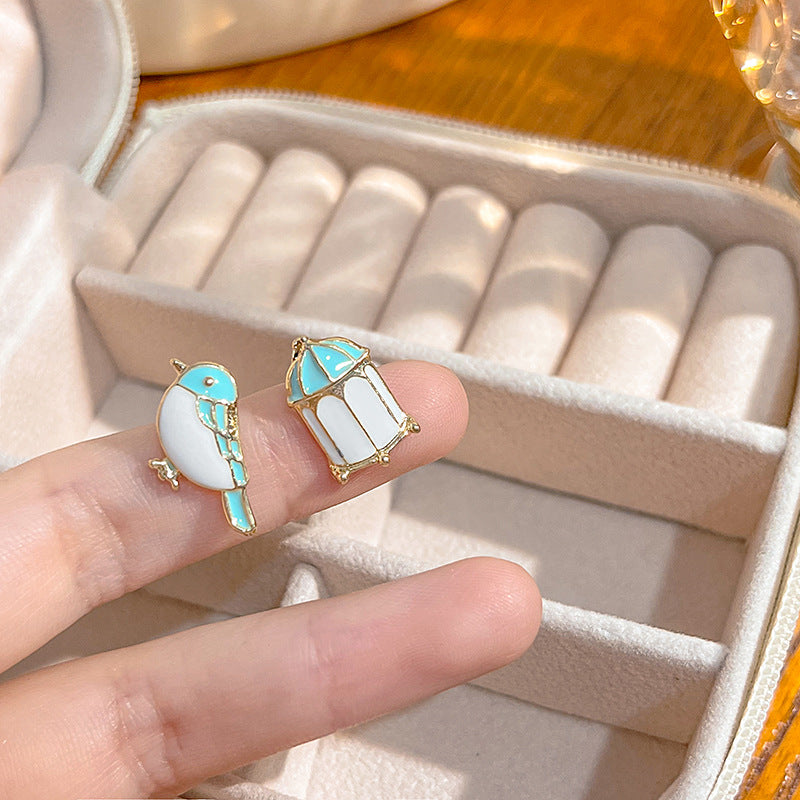 Wholesale  Cartoon Fashion Cute  Panda Collected Earrings