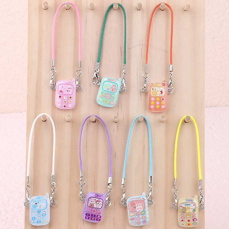 Wholesale Cute cartoon mini mobile phone doll accessories