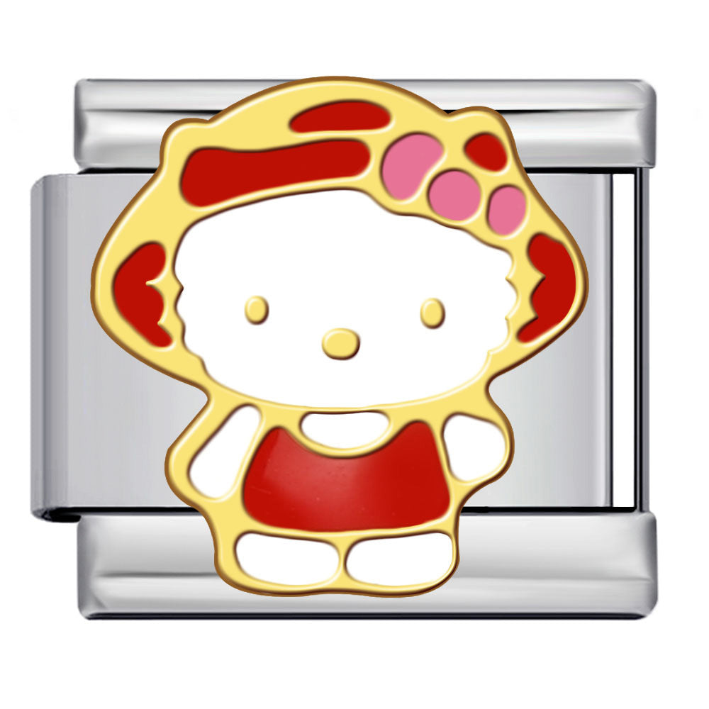 Wholesale 9mm Italian Charm Starter Bracelets DIY square Single Section Creative Stainless Steel Composable Bracelet