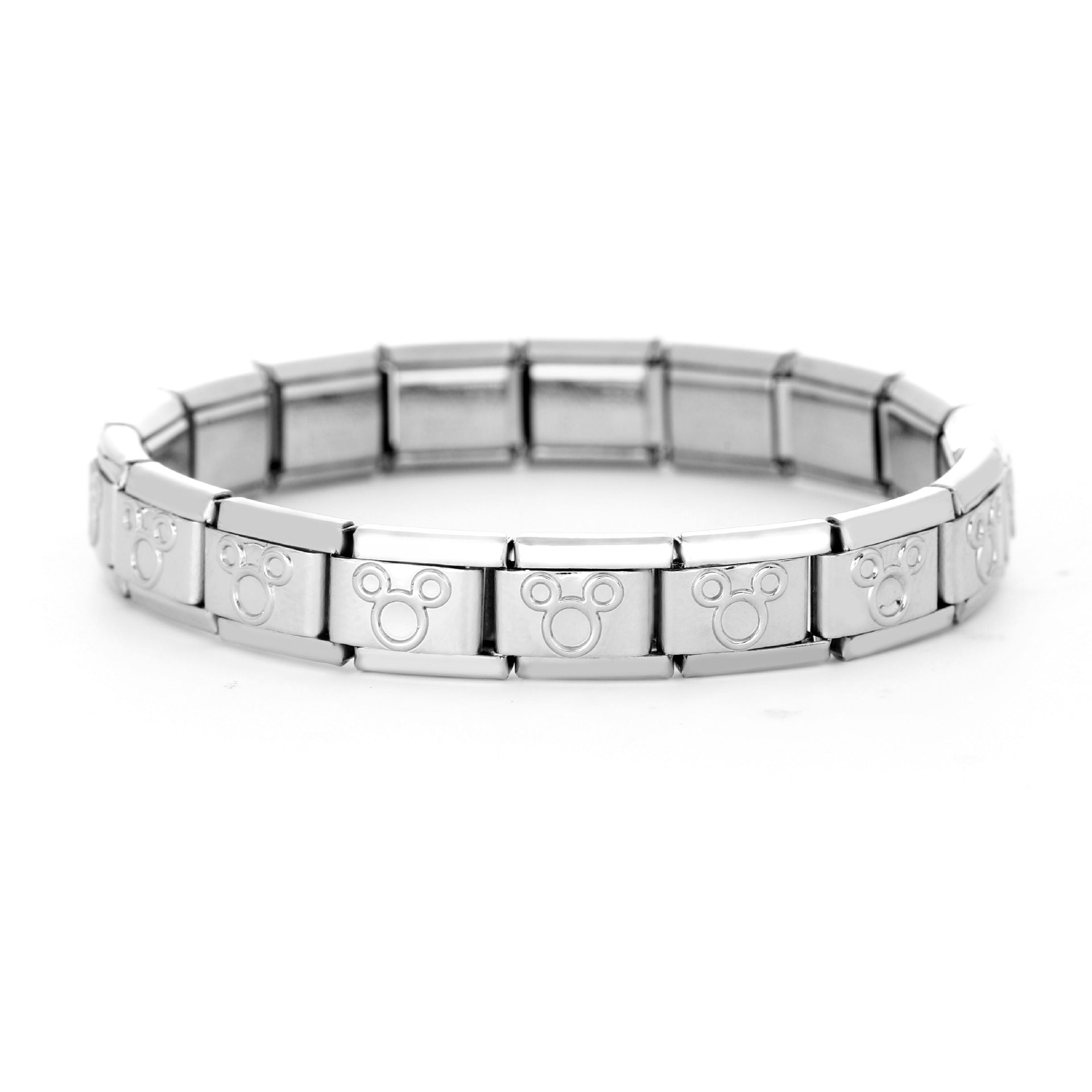 Wholesale Italian Charm Bracelet 9mm DIY Spliced Removable Stainless Steel Cute Animal Composable Bracelet ACC-BT-XY024