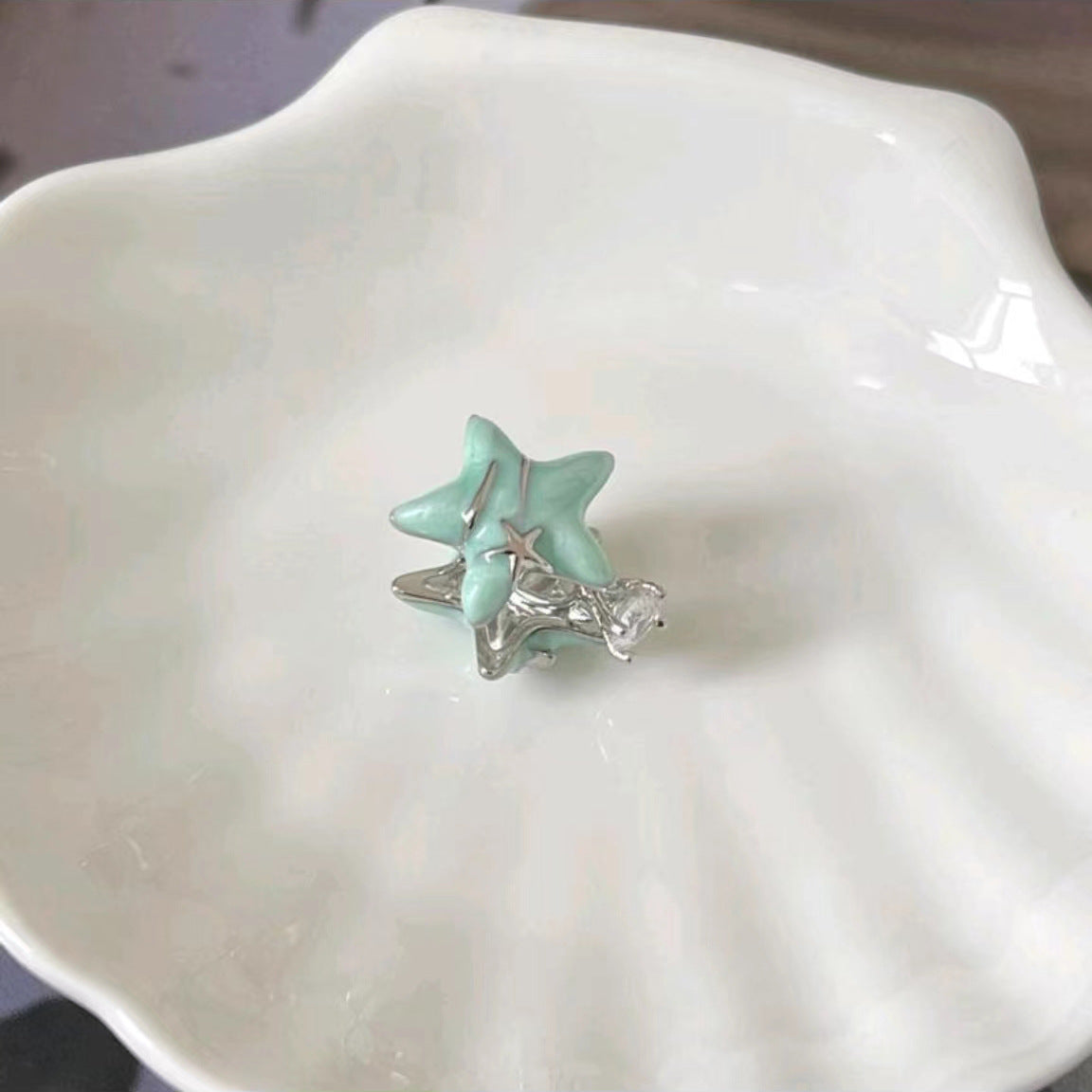 Wholesale  Star Ear Clip Earrings