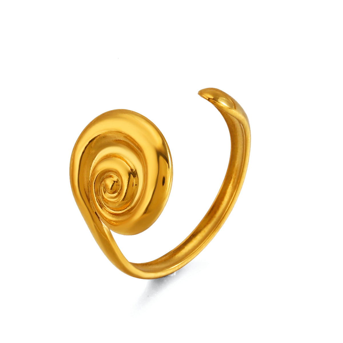 Wholesale Stainless Steel Rotating Pattern Thread Ring,  Fashion Jewelry Accessory for Resale