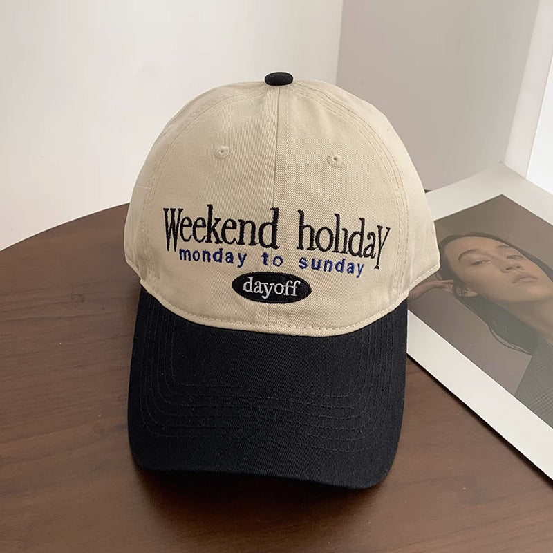 Wholesale Color Matching Baseball Cap Soft Top Wide Brim Hat ACC-HT-Ruix003