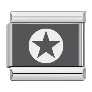 Wholesale Italian Charm Bracelet 9mm DIY Splicing Removable English Letters Stainless Steel Composable Bracelet