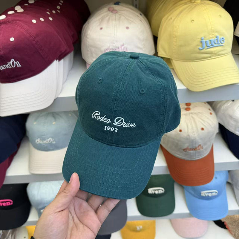 Wholesale Washed Soft Top Embroidered  Baseball Cap