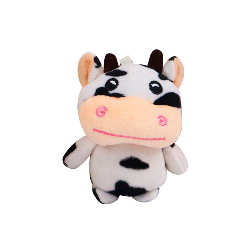 Wholesale Cartoon Cow Plush Doll Keychain ACC-KC-XiaW005