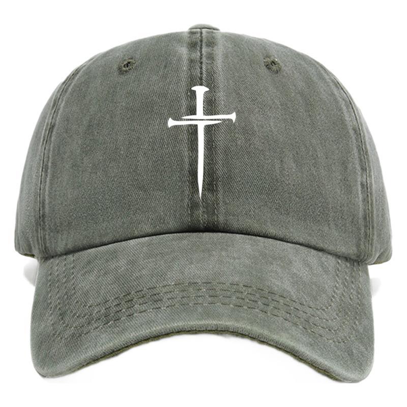 Wholesale  Cross Printed Baseball Cap