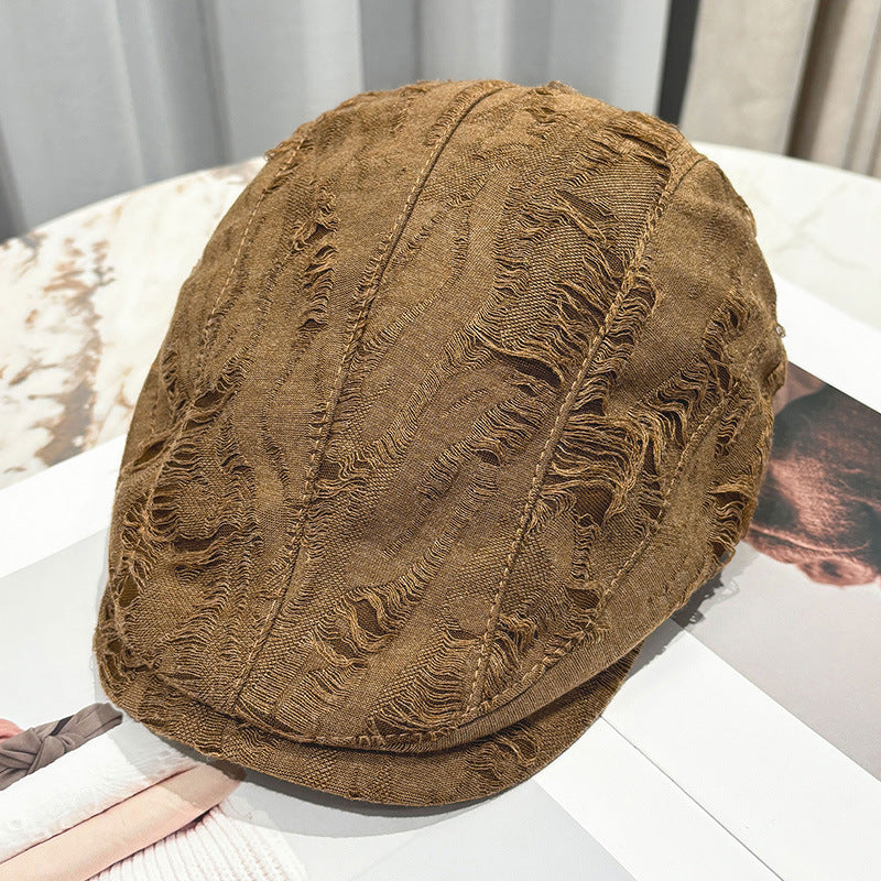 Wholesale Retro Old Dressed Duck Tongue Hat  Baseball cap