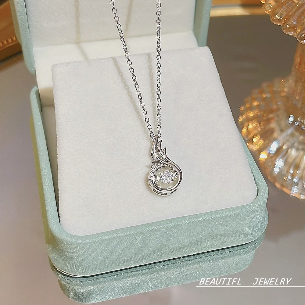 Wholesale Titanium Steel Clavicle Chain Choker Necklace ACC-NE-Xiyue004