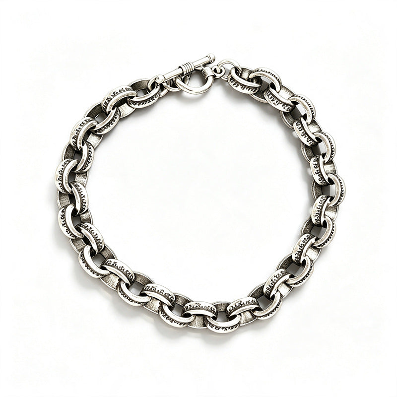 Wholesale Retro Punk Letter Necklace,  Unisex Fashion Jewelry Accessory,  Boutique Resale Gift