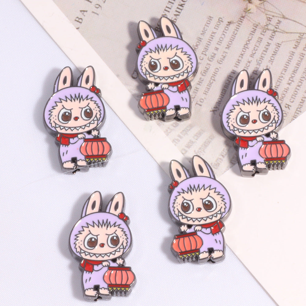 Wholesale 10pcs Alloy Cute Cartoon Beads DIY Bead Accessories