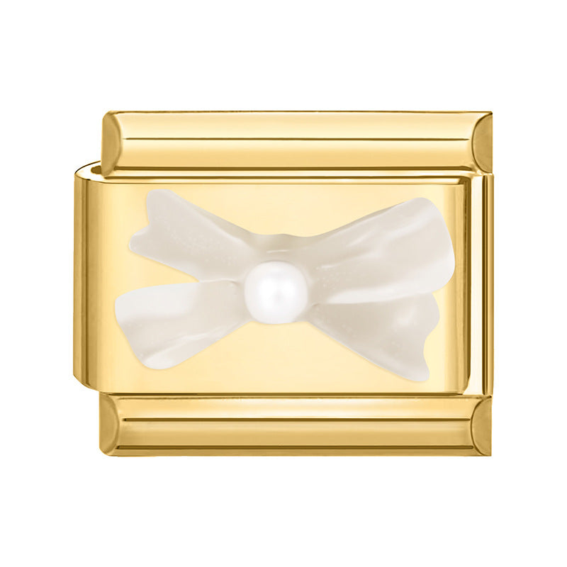 Wholesale Italian Charm Bracelet 9mm DIY Splicing Cute Creative Stainless Steel Composable Bracelet