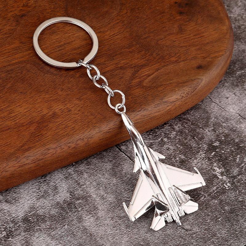Wholesale Alloy Airplane Model Keychain