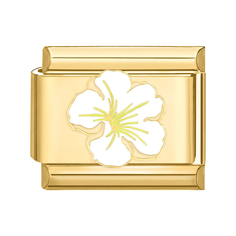 Wholesale Italian Charm Bracelet 9mm DIY Splicing Fashion Creative Pattern Stainless Steel Composable Bracelet