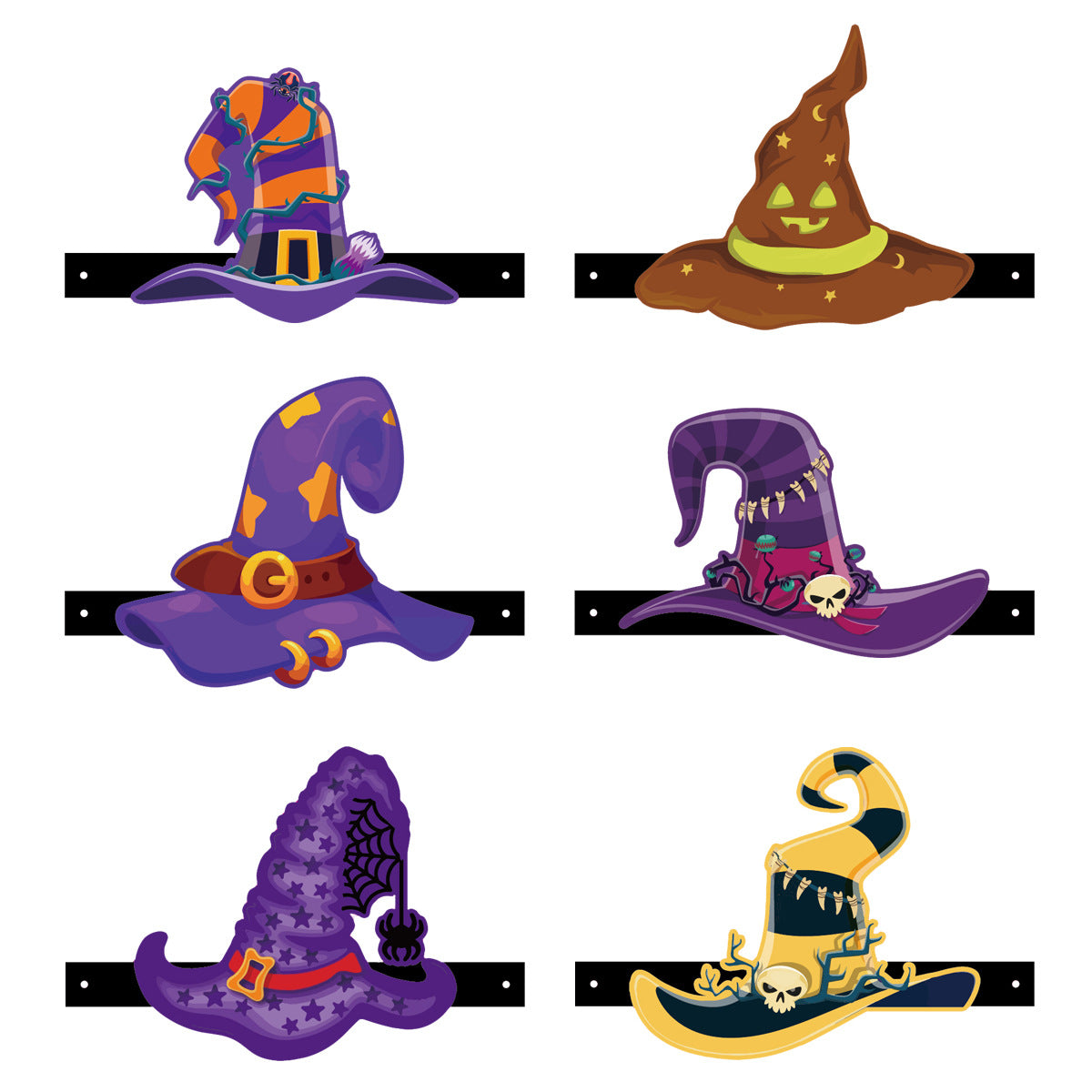 Wholesale  party decoration crown hat witch hat party hat