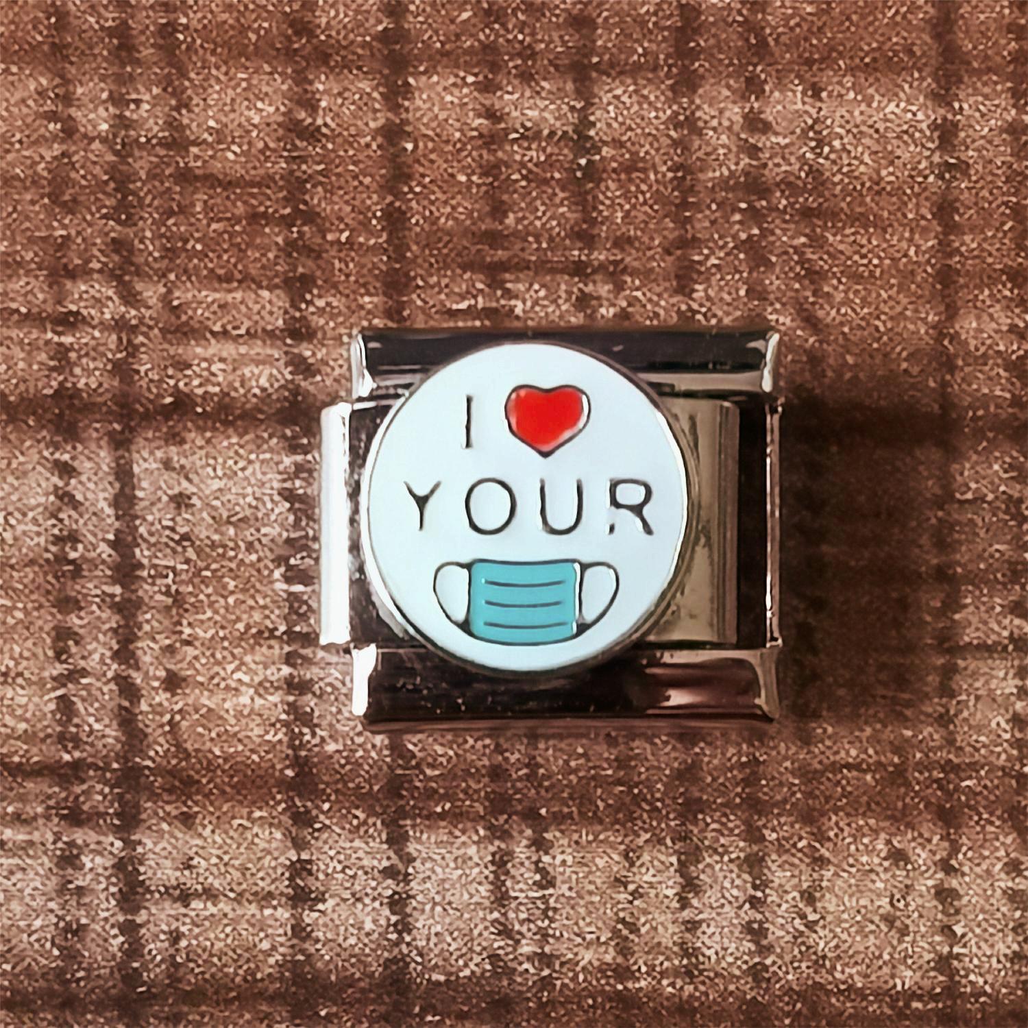 Wholesale 2pcs Italian Charm Bracelet 9mm DIY Spliced Removable Stainless Steel Student Composable Bracelet ACC-BT-XY016