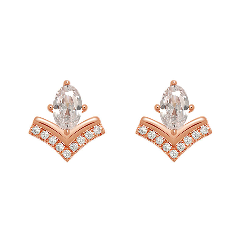 Wholesale Rose Gold 18K Earrings