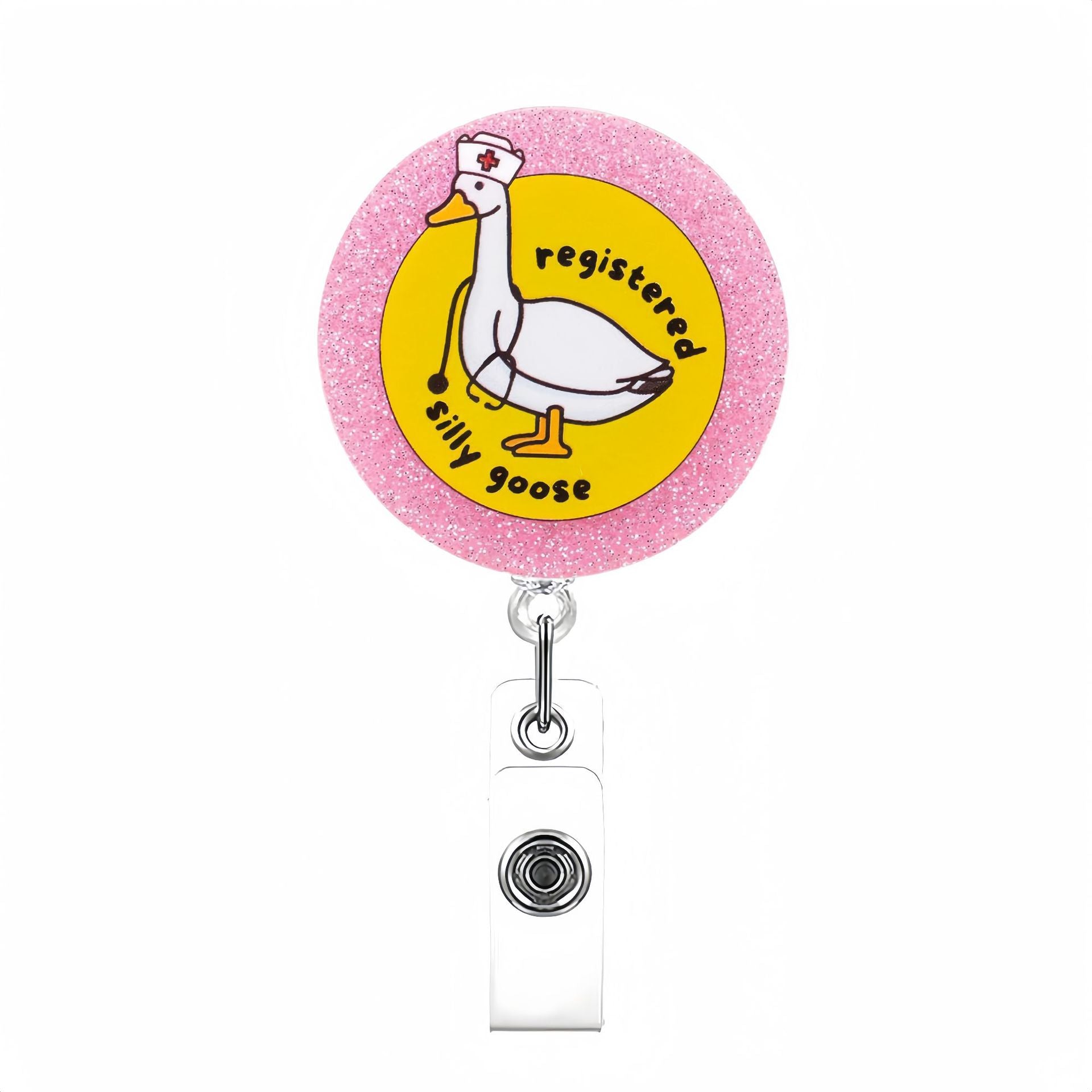 Wholesale Acrylic Fun Zoo Undersea Theme Badge Reel Keychain