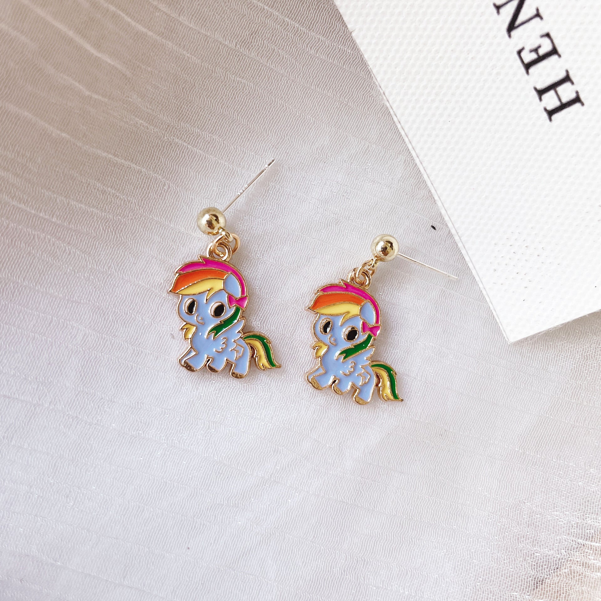 Wholesale Cartoon Cute S925 Silver Needle Earrings ACC-ES-Yijia005