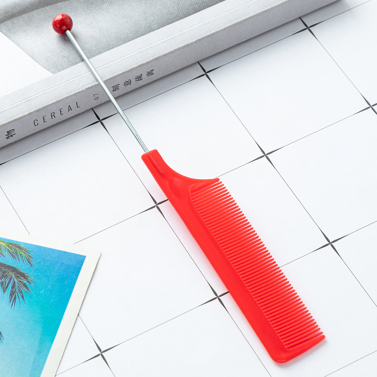 Wholesale Beadable Beaded Comb Plastic DIY Hair Tools