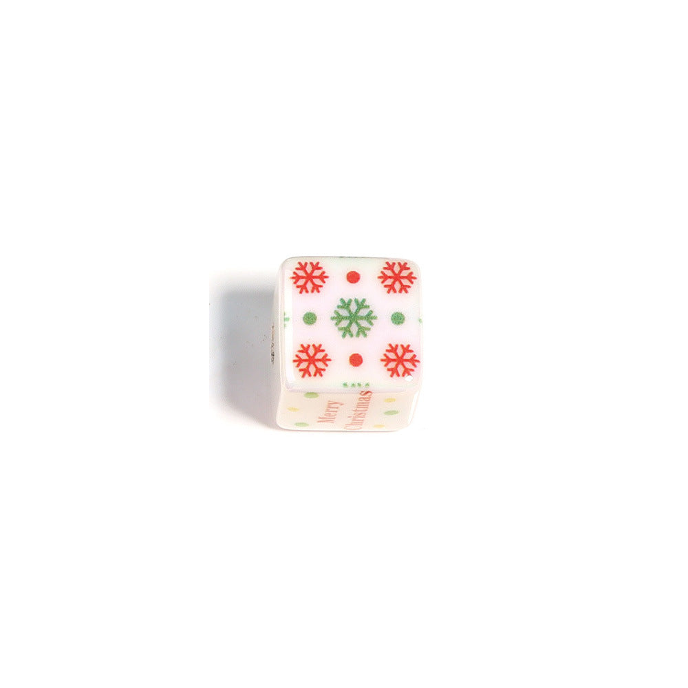 Wholesale 10pcs  Colorful Christmas Tree Focal Beads DIY Bead Accessories