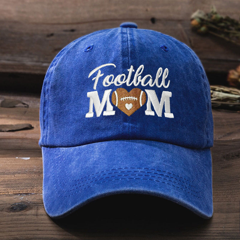 Wholesale FOOTBALL MOM Embroidered Cotton Baseball Hat ACC-HT-TangQiu001