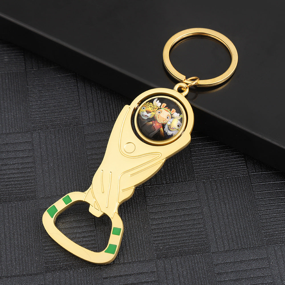 Wholesale 2026 World Cup Keychain Bottle Opener Set Zinc Alloy Decorative Accessory Boutique Resale