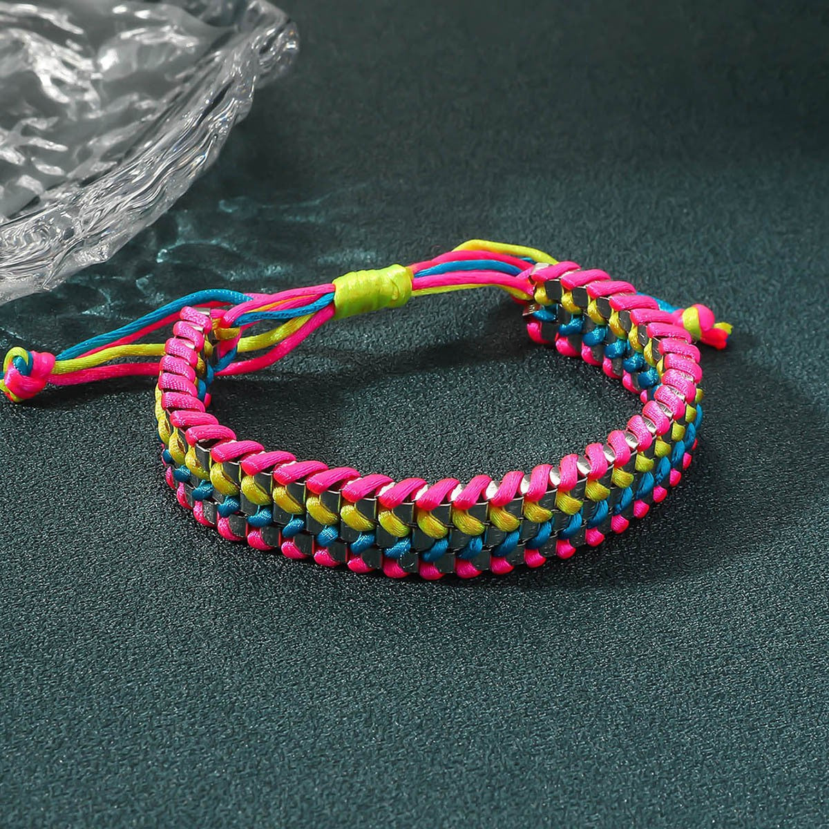 Wholesale Handmade Beaded Boho Vintage Ethnic Style Turquoise Bracelet ACC-BT-JunJie008