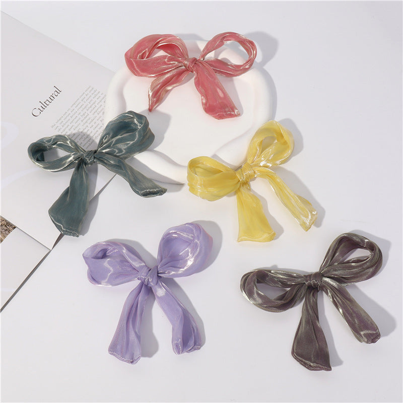 Wholesale princess bow hairpin hair scrunchies