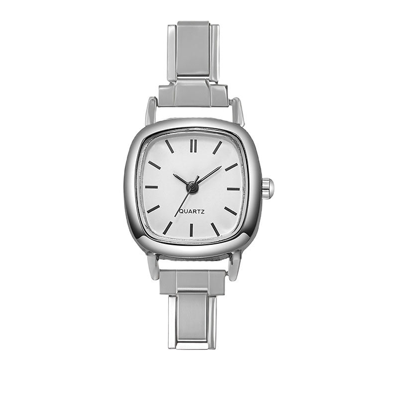 Wholesale Stainless Steel Modular Round Quartz Watch Fashion Accessory DIY Gift for Women