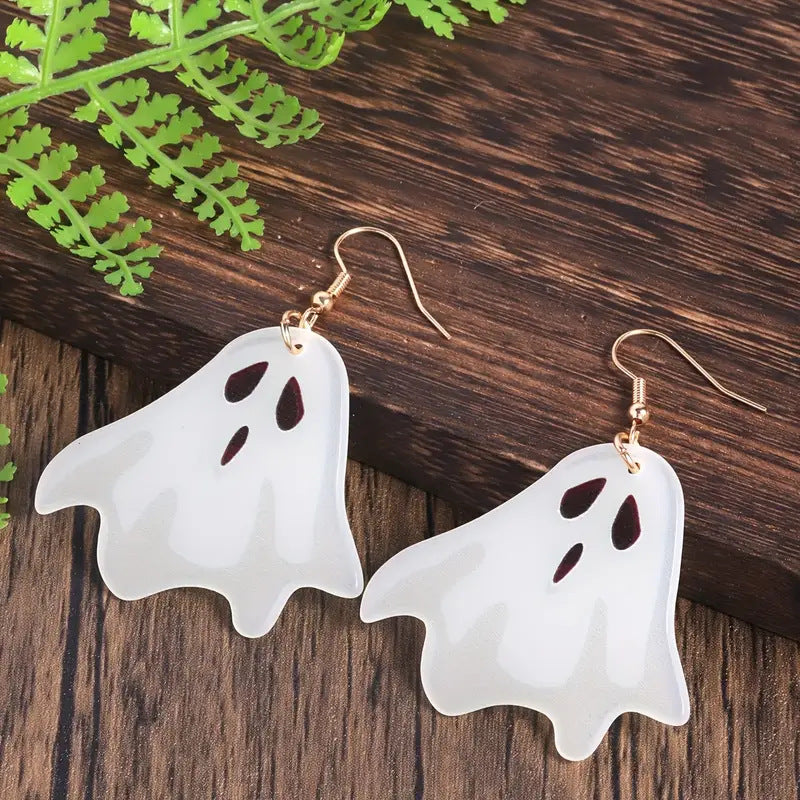 Wholesale  Creative Ghost Halloween Earrings