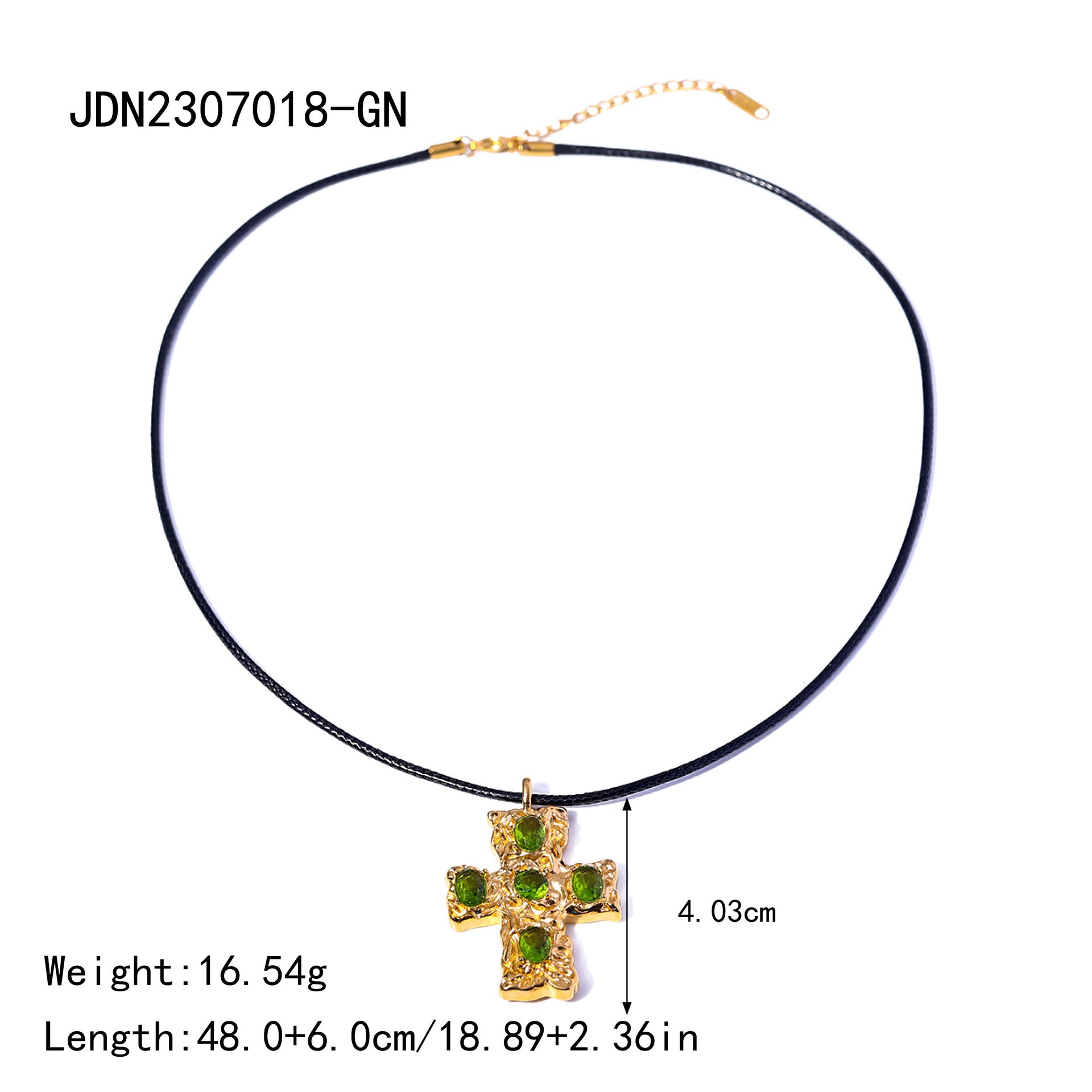 Wholesale European American Style Cross Pendant Necklace,  Stylish Jewelry Accessory for Women,  Boutique Resale Gift