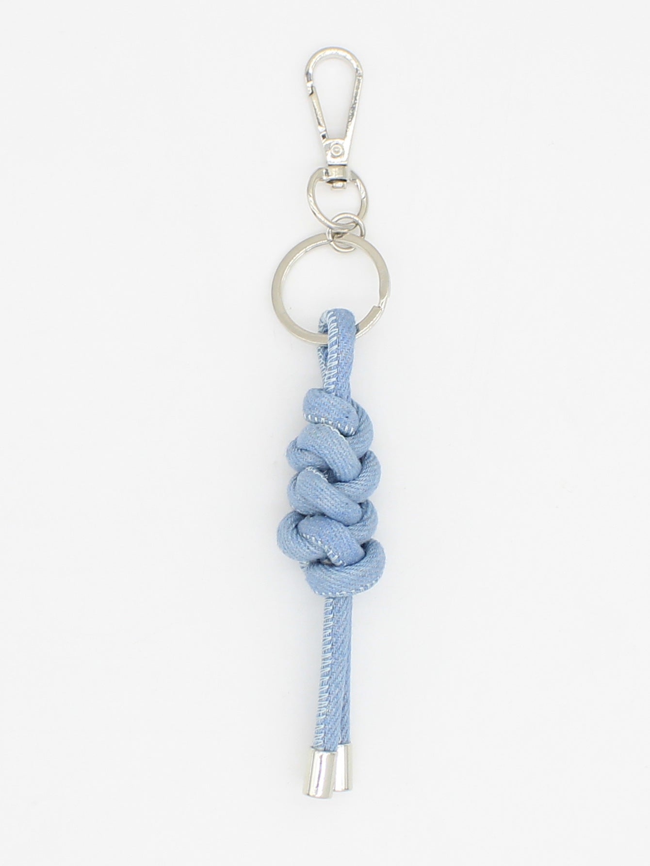 Wholesale Handmade Artificial Leather Bag Charm with Pearl Chain and Keychain,  Stylish Car Key Accessory