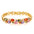 Wholesale  Vintage Crystal Bracelet Copper Gold-plated Bracelet
