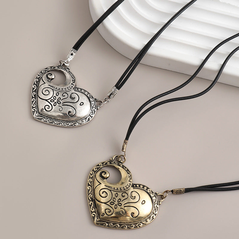 Wholesale Vintage Love Necklace Clavicle Chain Choker Necklace ACC-NE-Yuchen005