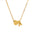 Wholesale light luxury love 18K gold stainless steel 26 letters necklace